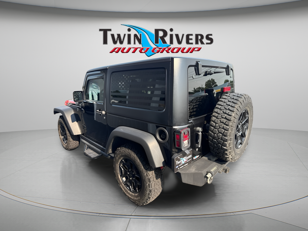 Used 2017 Jeep Wrangler Willys Wheeler with VIN 1C4AJWAG5HL613693 for sale in Beatrice, NE