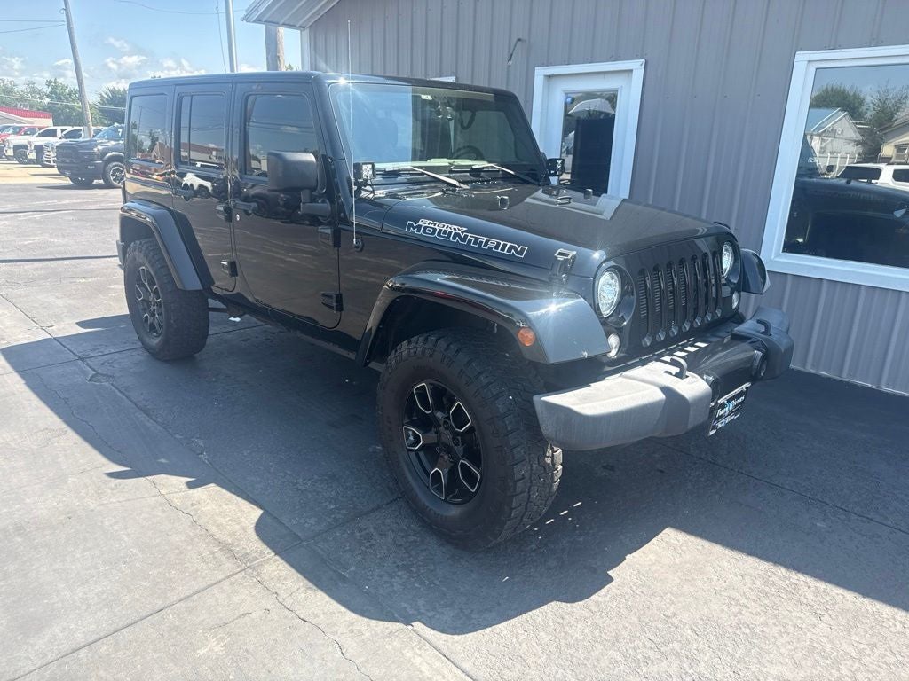 2017 Jeep Wrangler Unlimited Smoky Mountain 4x4