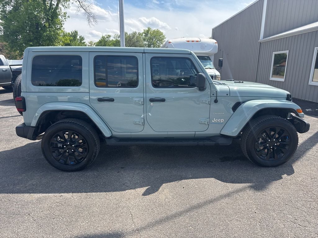 Used 2023 Jeep Wrangler 4xe Sahara 4XE with VIN 1C4JJXP61PW554630 for sale in Beatrice, NE