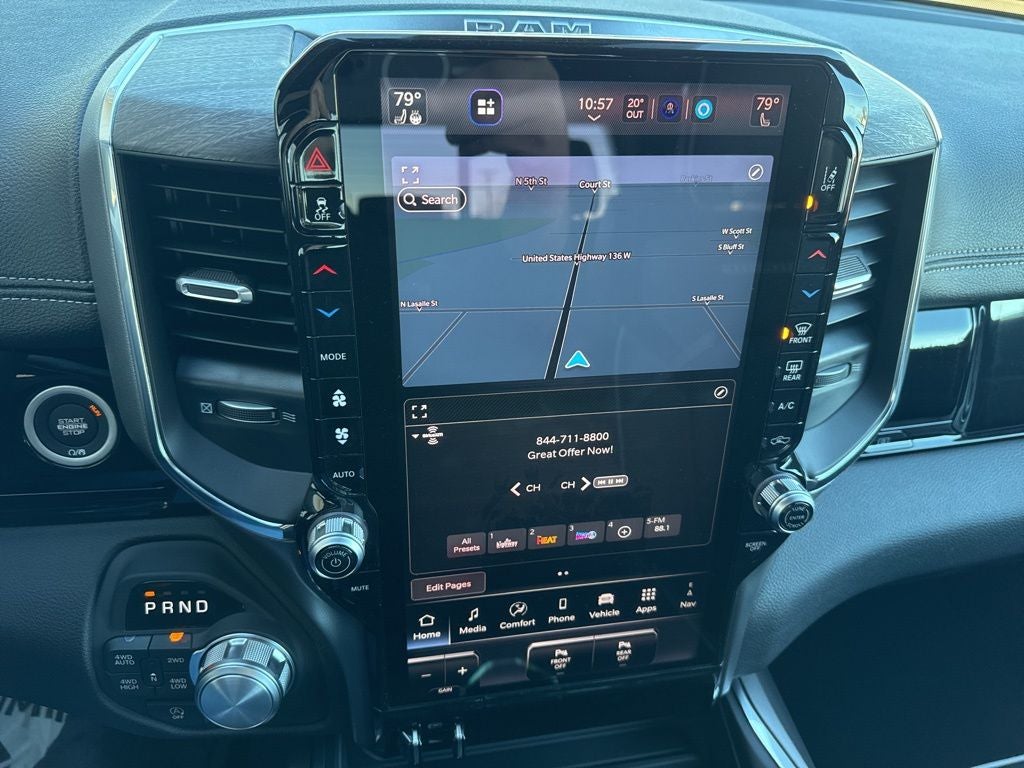 2026 RAM Ram 1500 RAM 1500 LARAMIE CREW CAB 4X4 5'7' BOX