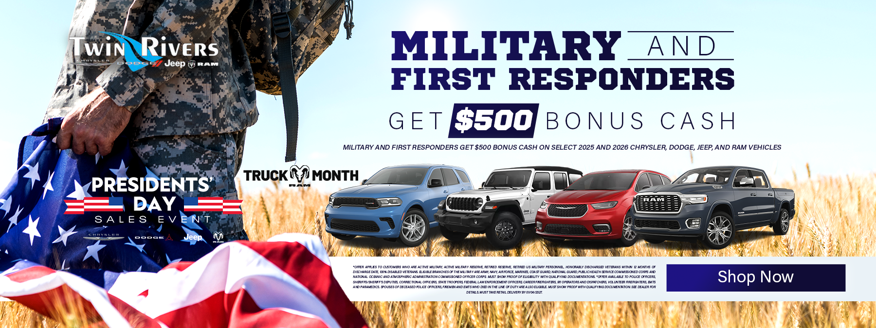 Military and First Reponder