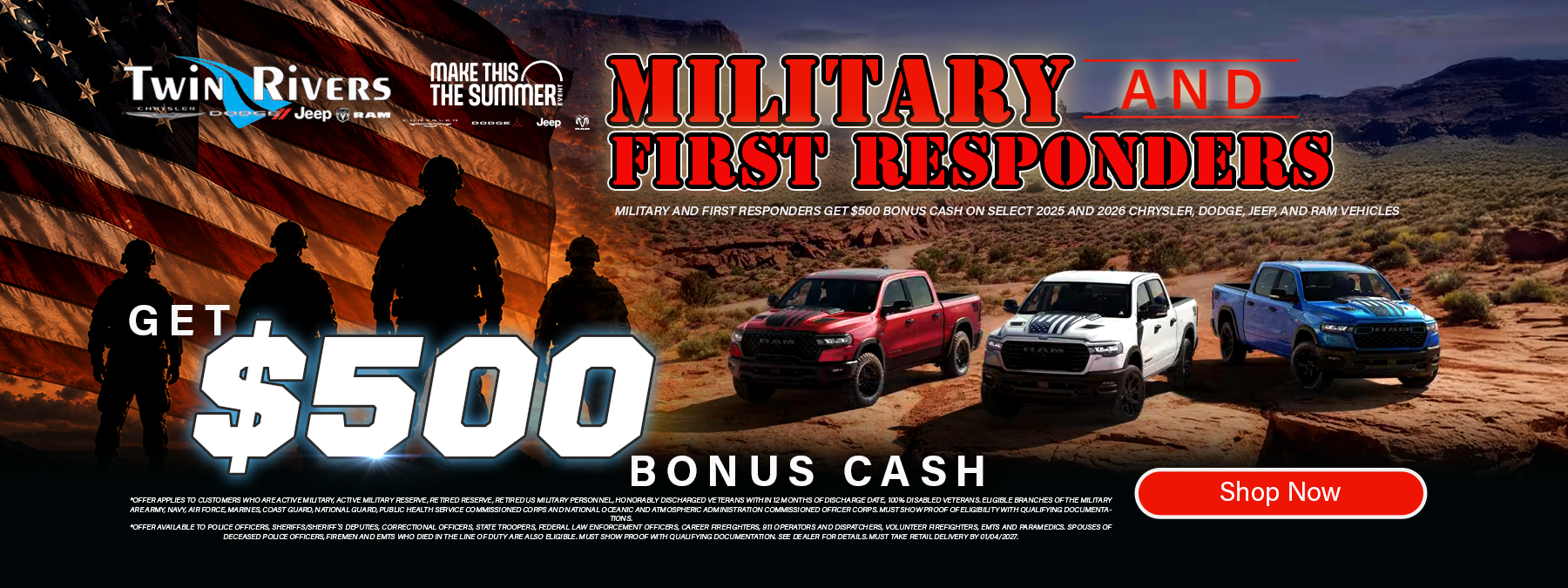 Military and First Reponder