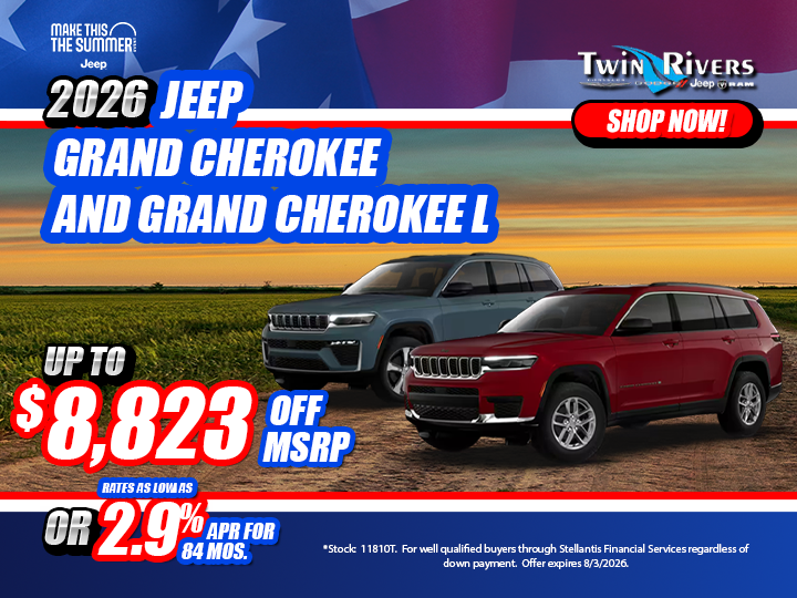 2026 Jeep Grand Cherokee And Grand Cherokee L