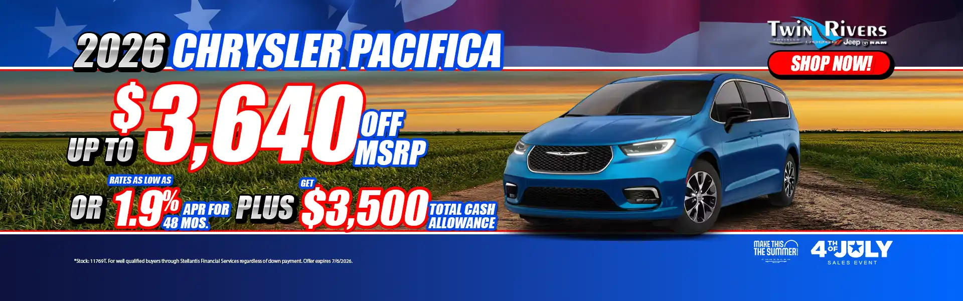 2026 Chrysler Pacifica