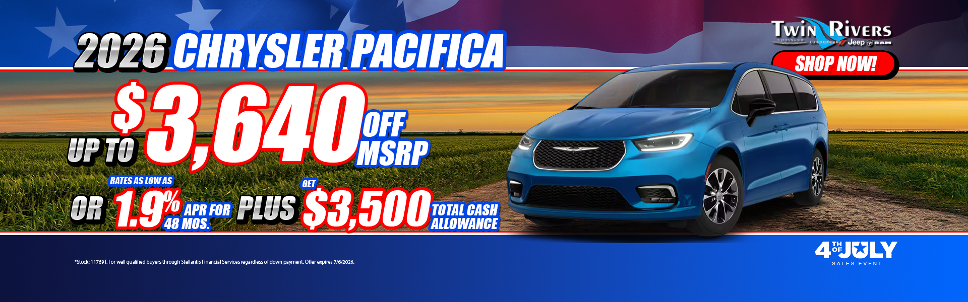 2026 Chrysler Pacifica