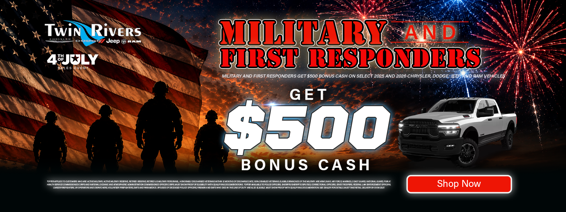 Military and First Reponder