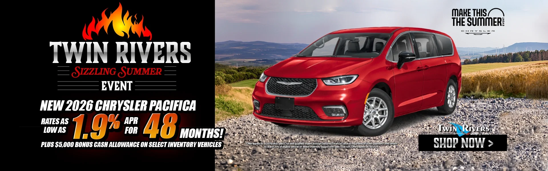 New 2026 Chrysler Pacifica