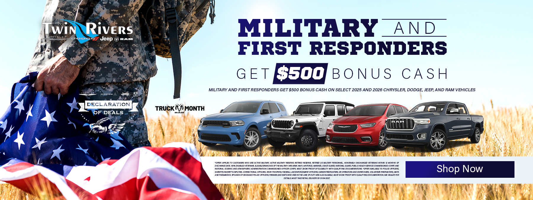 Military and First Reponder