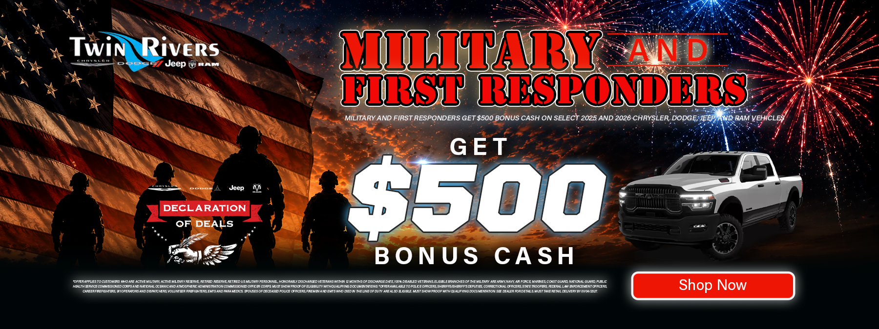 Military and First Reponder