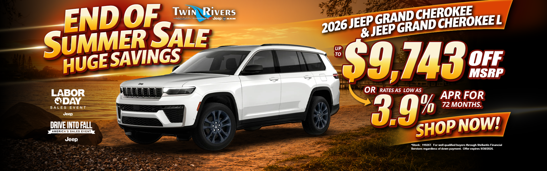 2026 Jeep Grand Cherokee and Grand Cherokee L