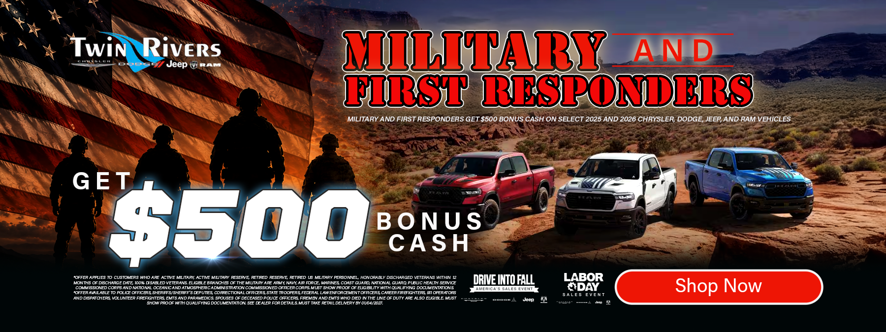 Military and First Reponder